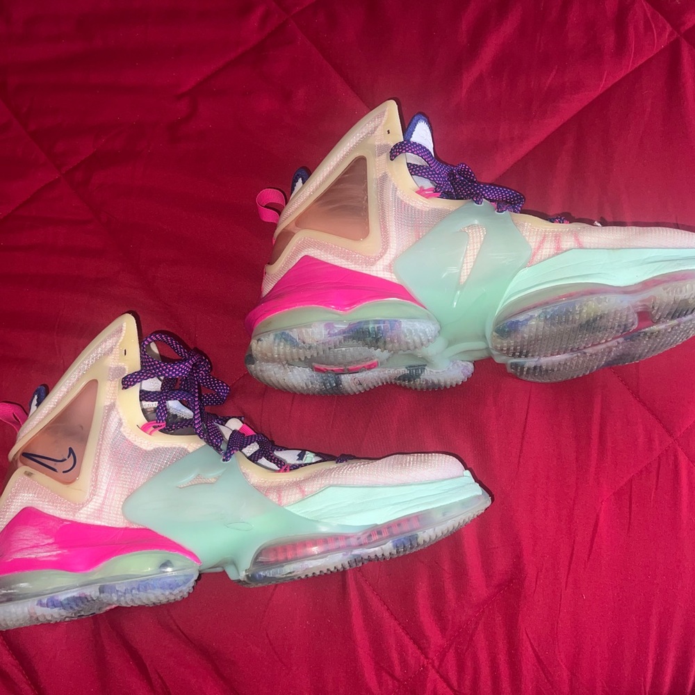 Colorful Nike Lebron Sneakers